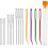 Big Eye Blunt Needles for Wool 16 pcs 1