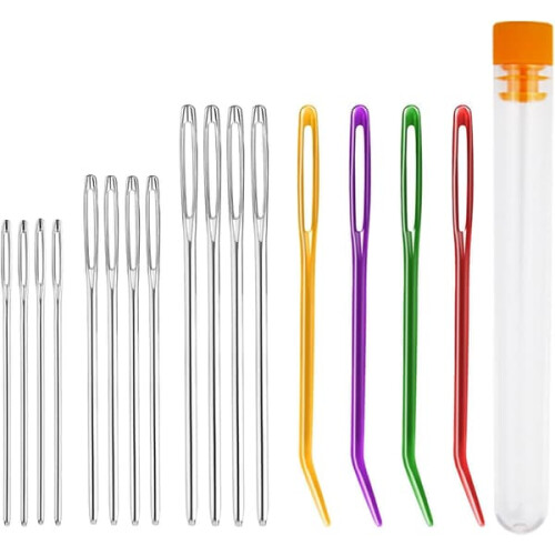 Big Eye Blunt Needles for Wool 16 pcs