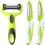 Vegetable Slicer Stainless Steel 3-Piece Rotating 1