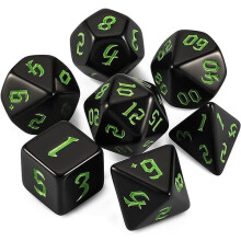 D&D Polyhedral Dice Set 7 pcs