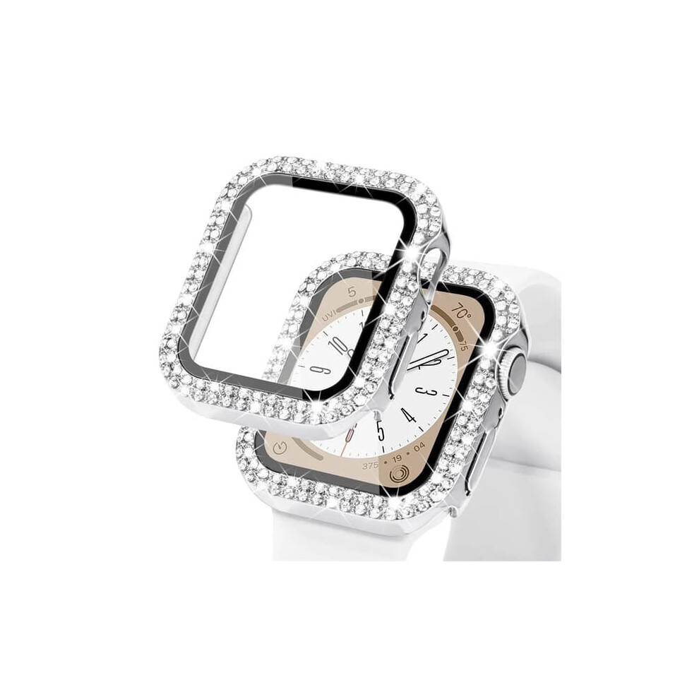 Apple Watch Bling Glass Case For 40Mmâ45Mm With Diamond 900223010803