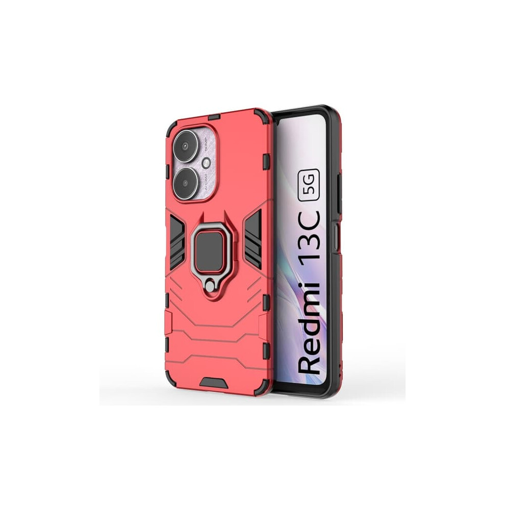 Xiaomi Mi 13C 4G Armor Case With Kickstand Red 900223011435