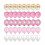 Rose Gold Confetti Balloons 31cm 40-pack 1