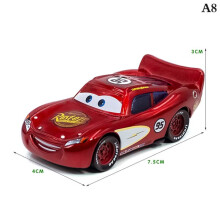 Disney Pixar Cars 3 Lightning McQueen diecast car A8