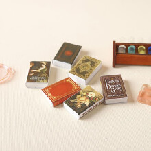Dollhouse miniature comic book 1:12 scale 6 pcs