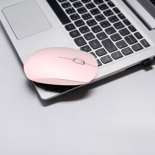Shengxiny wireless mouse pink 2.4G Bluetooth 1