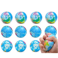 Bouncy Balls PU Sponge Stress Relief 12 pcs