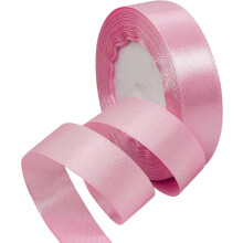 Satin Ribbon Pink 2cm x 22m