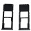 Samsung Galaxy A51 dual SIM card holder silver 1