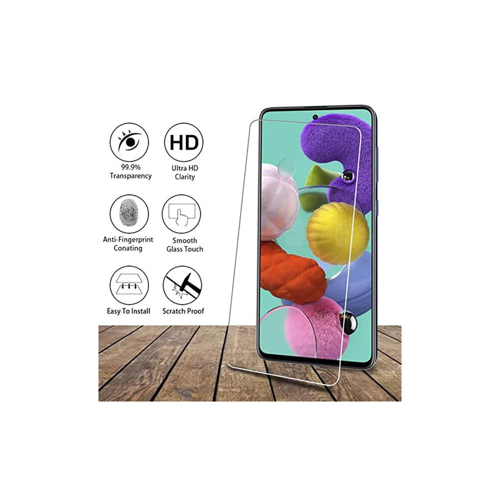 Samsung Galaxy A51 Screen Protector 9H 0.3Mm Hd Clear 3-Pack 962125379228