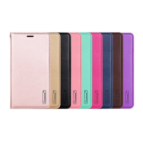 Hanman Wallet Case for iPhone 8 Plus Rose Red 2