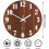 Light Wall Clock Wooden Design 30 cm 1