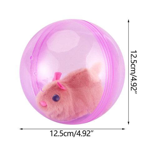 Rolling Ball Toy with Stuffed Animal - Motorized 2