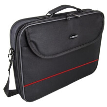 Esperanza laptop bag black beige 15.6 inch