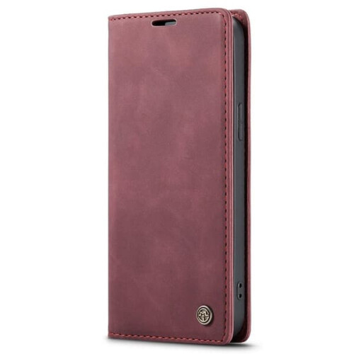 CASEME Wallet Case for iPhone 15 Plus Red 1