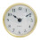 Golden Rim 80mm Retro Quartz Clock Insert with Arabic 1