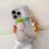 iPhone 13 Pro Max case with card slot marble grey 1