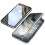 iPhone 8 magnetic protective case silver 1