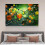 Molecular Microstructure Canvas Poster 12x18 inch 4