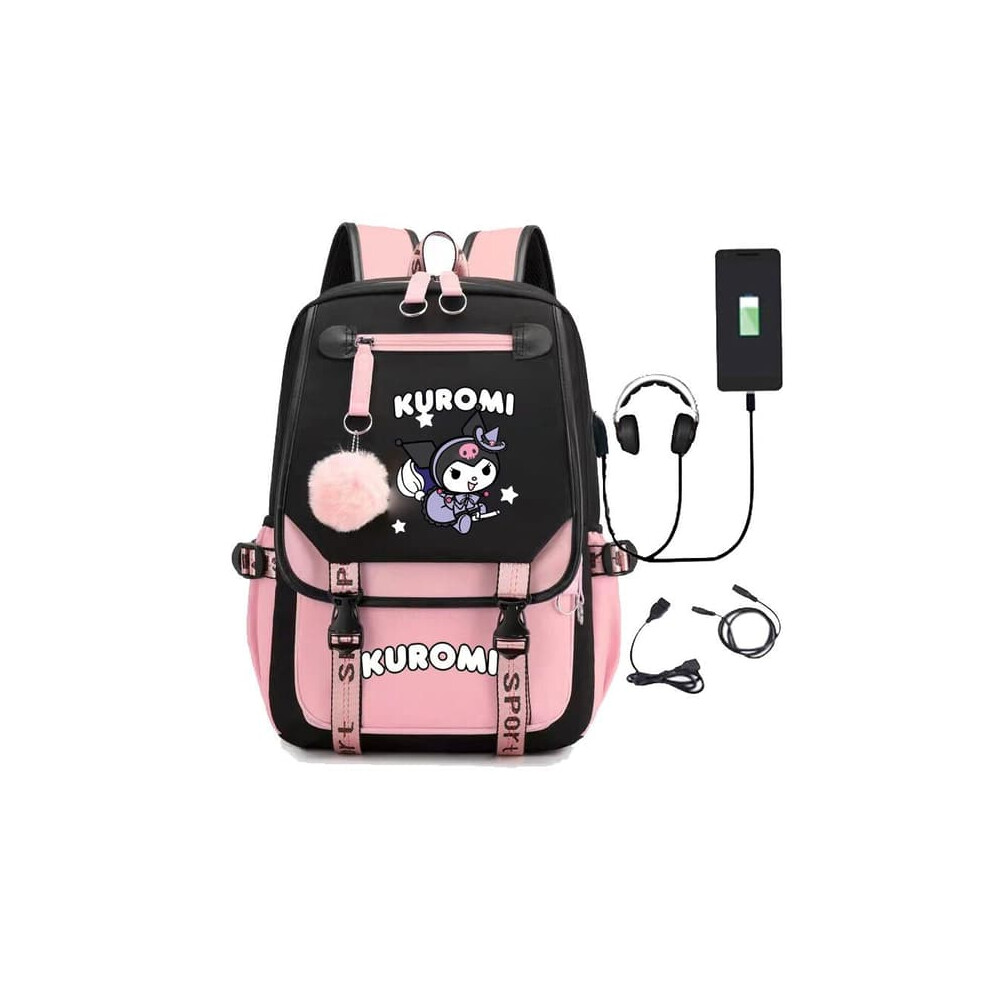 Kuromi backpack children's 1 piece