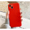 Silicone case for iPhone 13 Pro Red one size 1