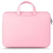 Laptop bag pink airbag protection 13 inch