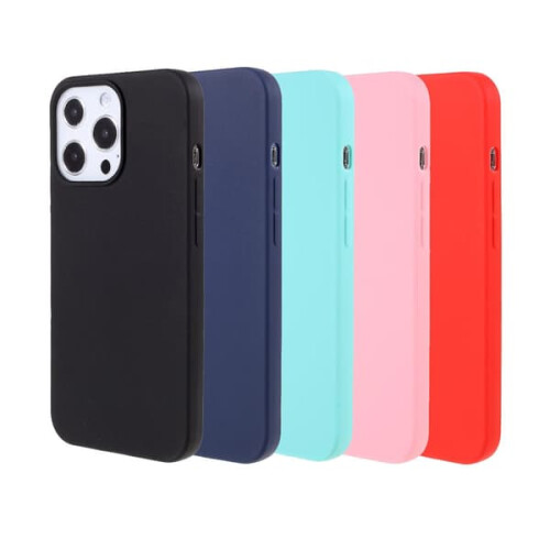 SKALO iPhone 13 Pro Max ultra-thin TPU case red