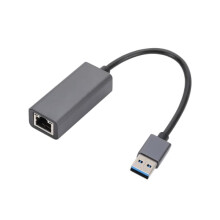 USB to Ethernet Adapter 100 Mbps Black 1-Pack