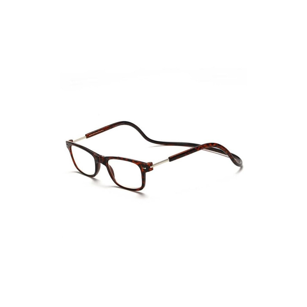 Magnetic Reading Glasses Leopard Print 2.5 962029686170