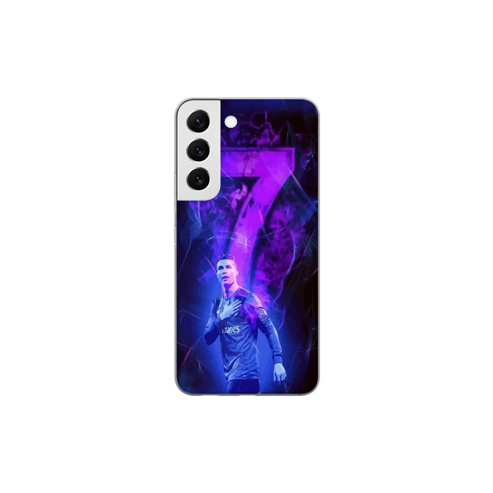 Samsung Galaxy S22 5G Transparent Case Ronaldo 7 962125380040