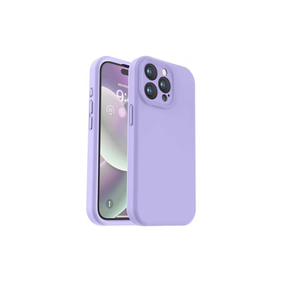 Iphone 13 Pro Rubber Case With Camera Protection Purple 962125379969