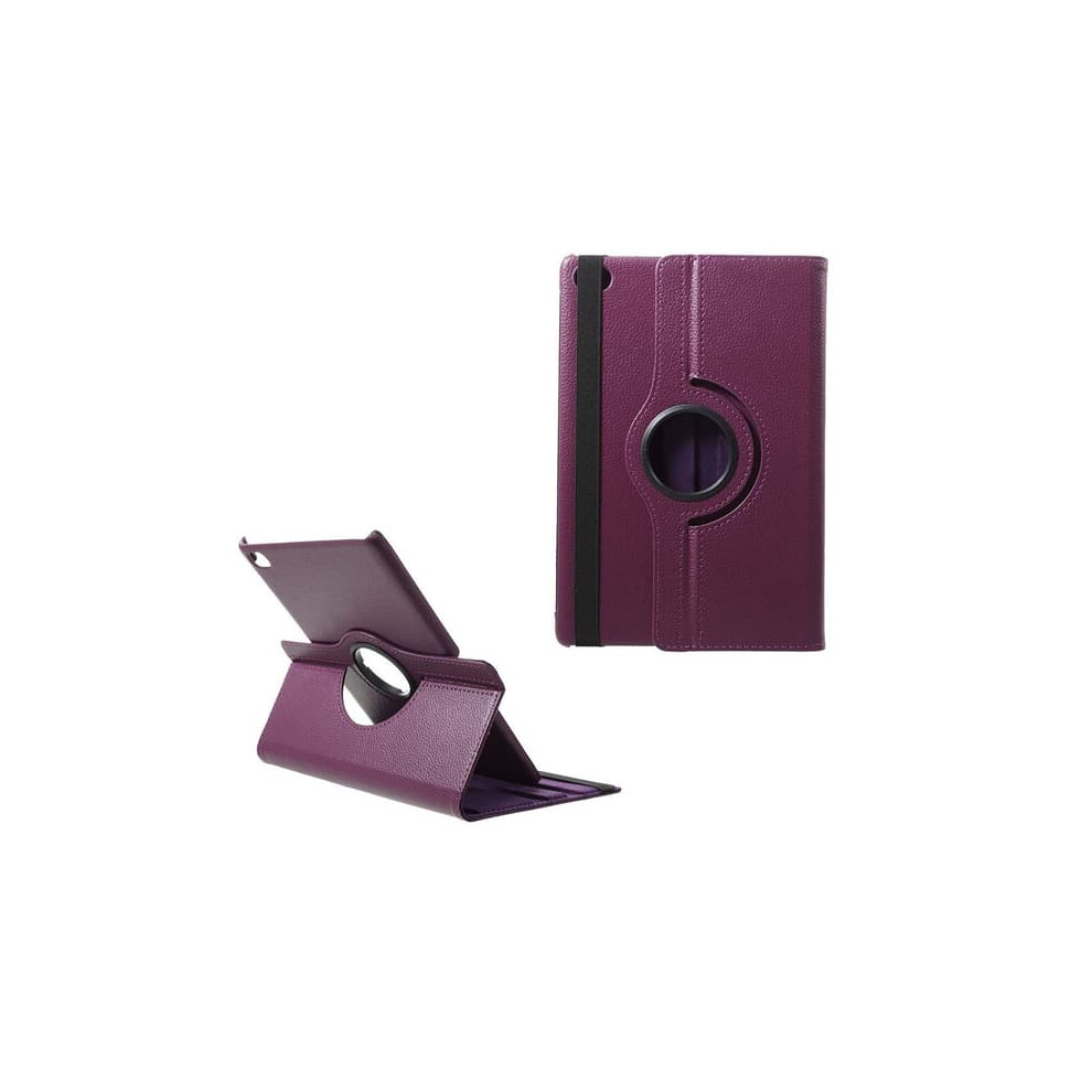 Huawei Mediapad M5 Lite Litchi Leather Case Purple 962125388374