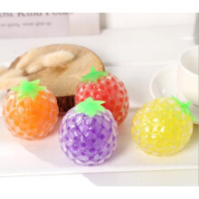 Fruit-shaped stress relief ball orange 1 piece