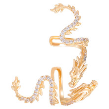 Unique Dragon Ear Cuff Adornment Exquisite Earrings Fashionable Clip On Earrings No Piercing Ear Jewelry Charm for Women