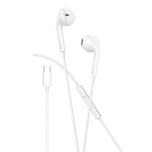 Cluasáin USB-C in-chluas atá comhoiriúnach le Samsung, comhoiriúnach le iPhone15, 16 agus fóin phóca le nascóir USB-C, bán