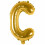 Gold Letter Balloon 80 cm 1
