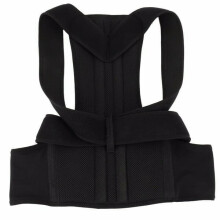 Posture Vest Black Adjustable XXL