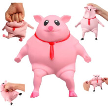 Latex piglet soft decompression doll toy animal 1 piece