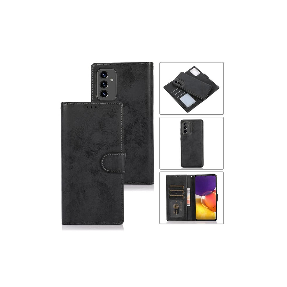 Samsung Galaxy A53 5G Rugged Wallet Case Black 962029687047