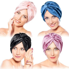 Silk Night Cap for Sleep Headwear One Piece