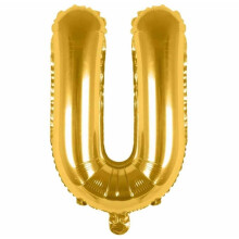 Gold Letter Balloon 80cm Large