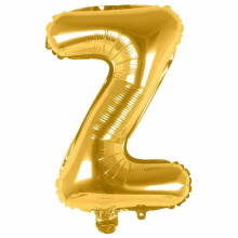 Letter Balloon Gold 80 cm Large Z