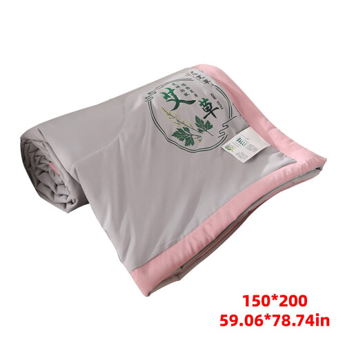 Κουβέρτα MOQIN Queen Size με Σατέν Κορνίζα 60x80εκ. 2
