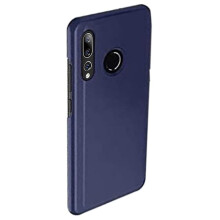 Ag luí le Huawei P Smart Z - Cás Cliste Elegant Corcra Gorm