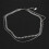 Men's double-layer necklace 60 cm 5