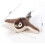 Interactive Flying Bird Cat Toy USB Rechargeable Brown 1
