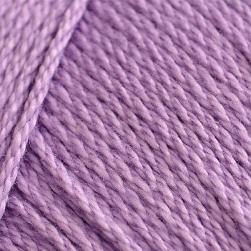 Mercerized Cotton Crochet Yarn Purple 12/6