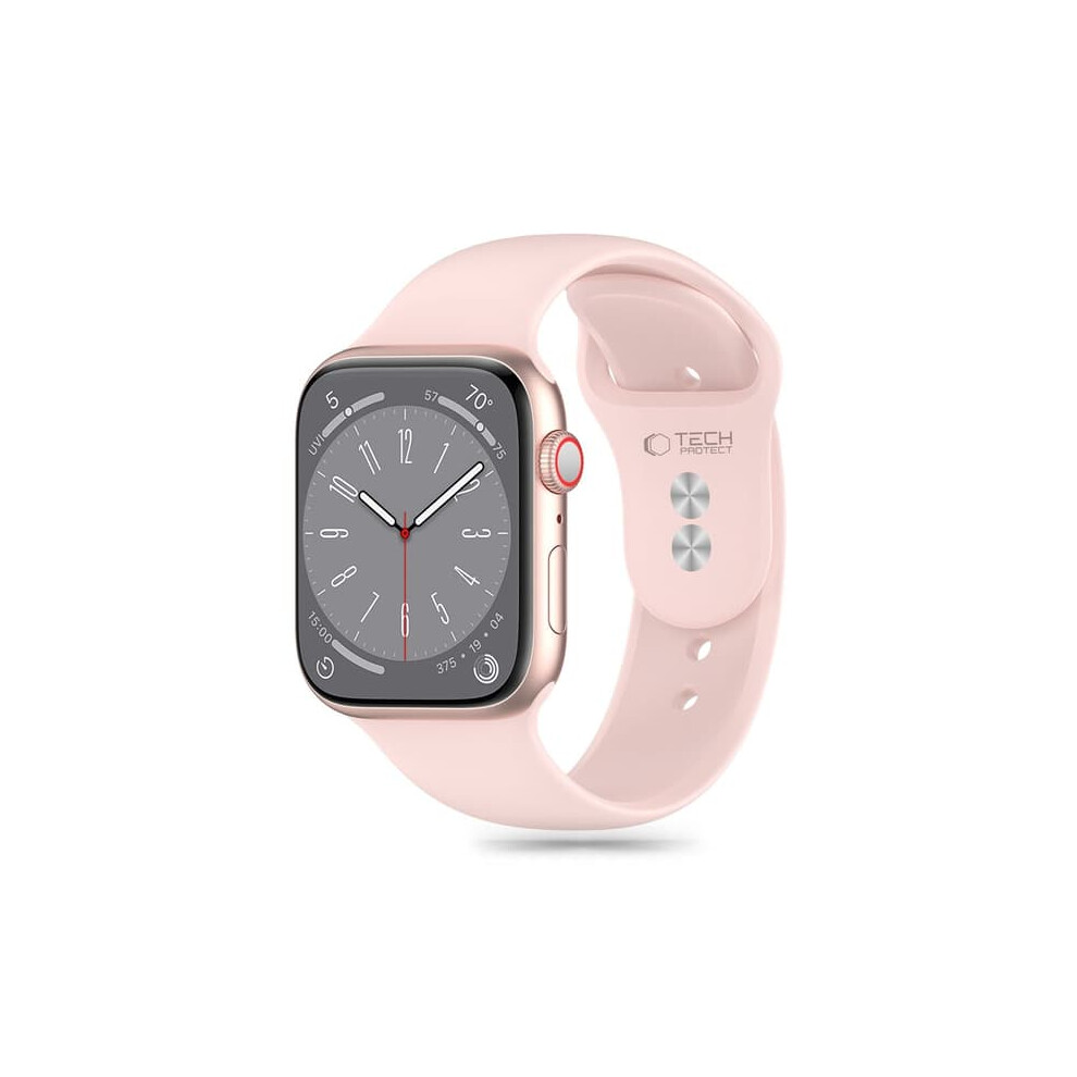 Tech-Protect Apple Watch Band Silicone 38/40/41/42 Mm Pink 962125373974