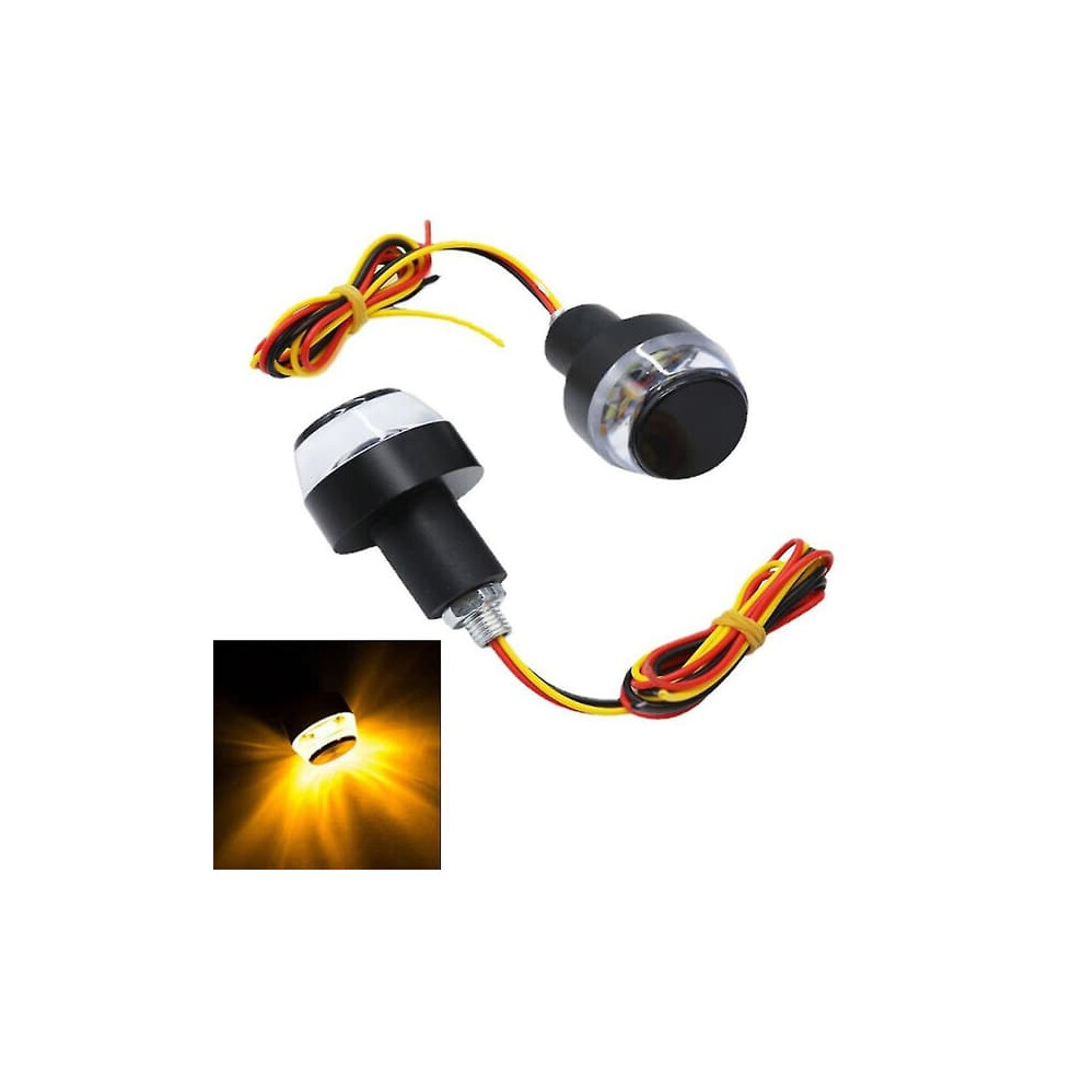 Motorcycle Led Turn Signals Handlebar End 2Pcs 962125383171