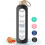 Glass Water Bottle with Bamboo Lid 1000ml 1
